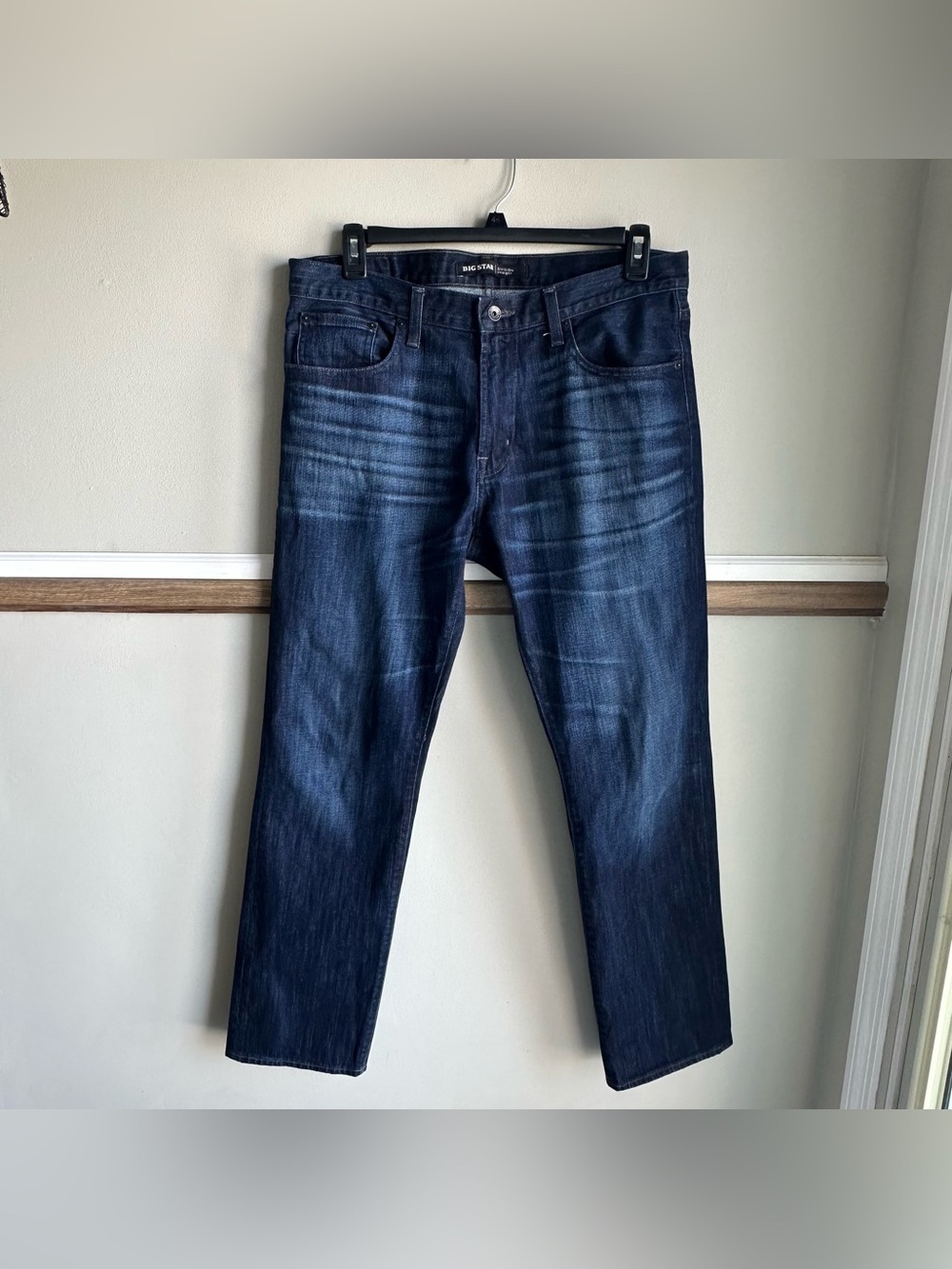 Big Star Division Straight Fit Jeans Dark Wash​